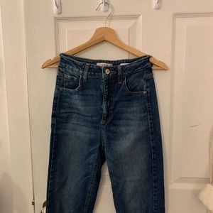 Guess high waist skinny jeans